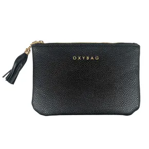 Kosmetiktasche DAY Leder Schwarz
